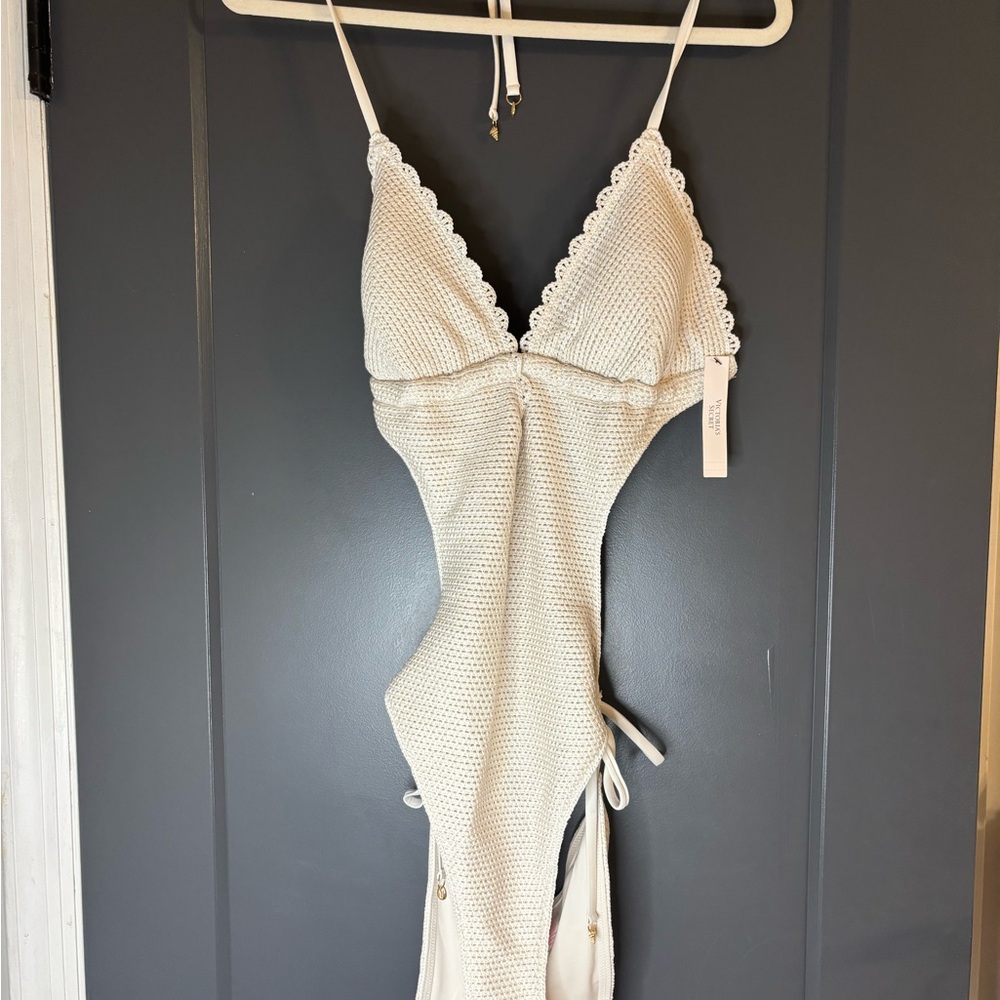 Victoria's Secret Cream One Piece Swimsuit